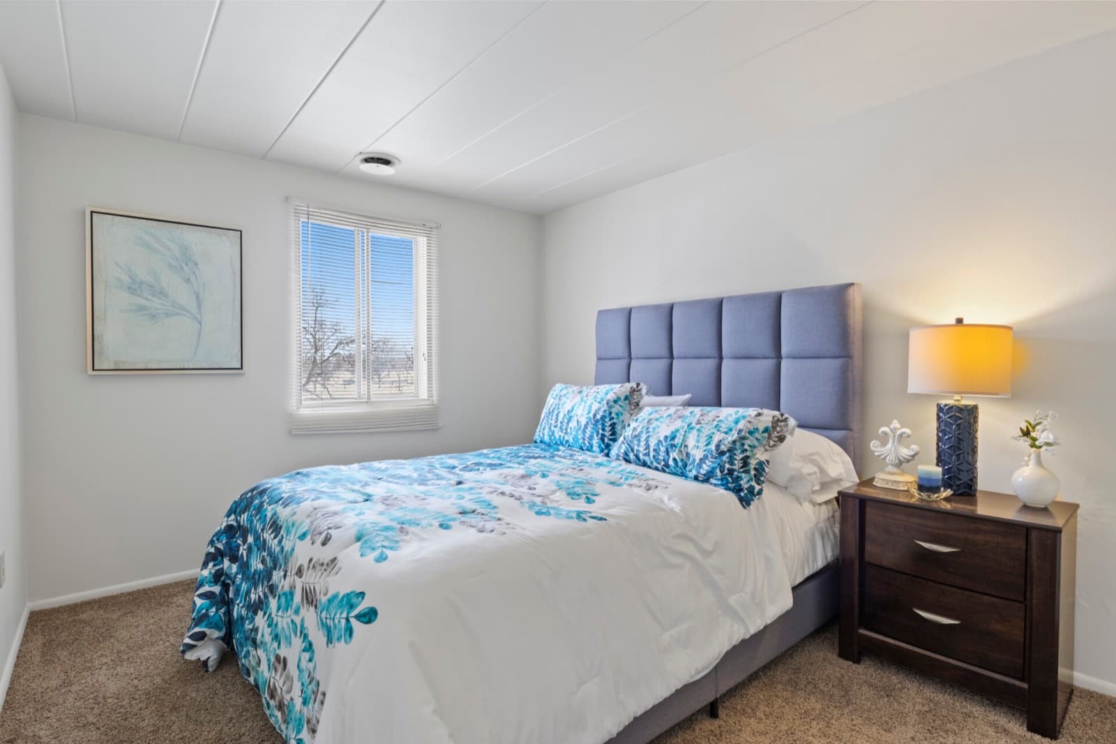 Bedroom at Riverstone Apartments