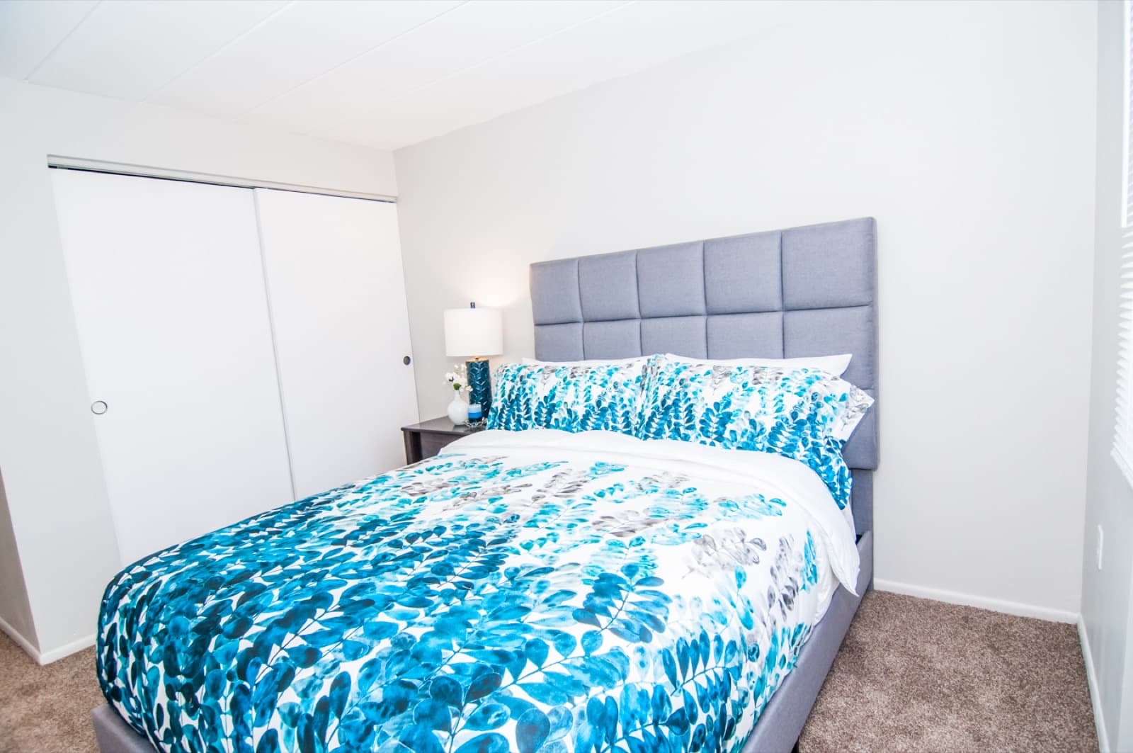 Bedroom at Riverstone Apartments